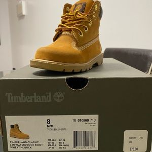 Toddler boy timberland size 8